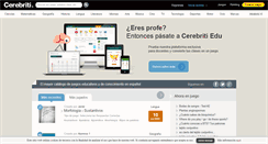 Desktop Screenshot of cerebriti.com